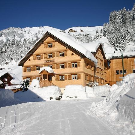 Sonnenhof Appartement Schröcken Buitenkant foto