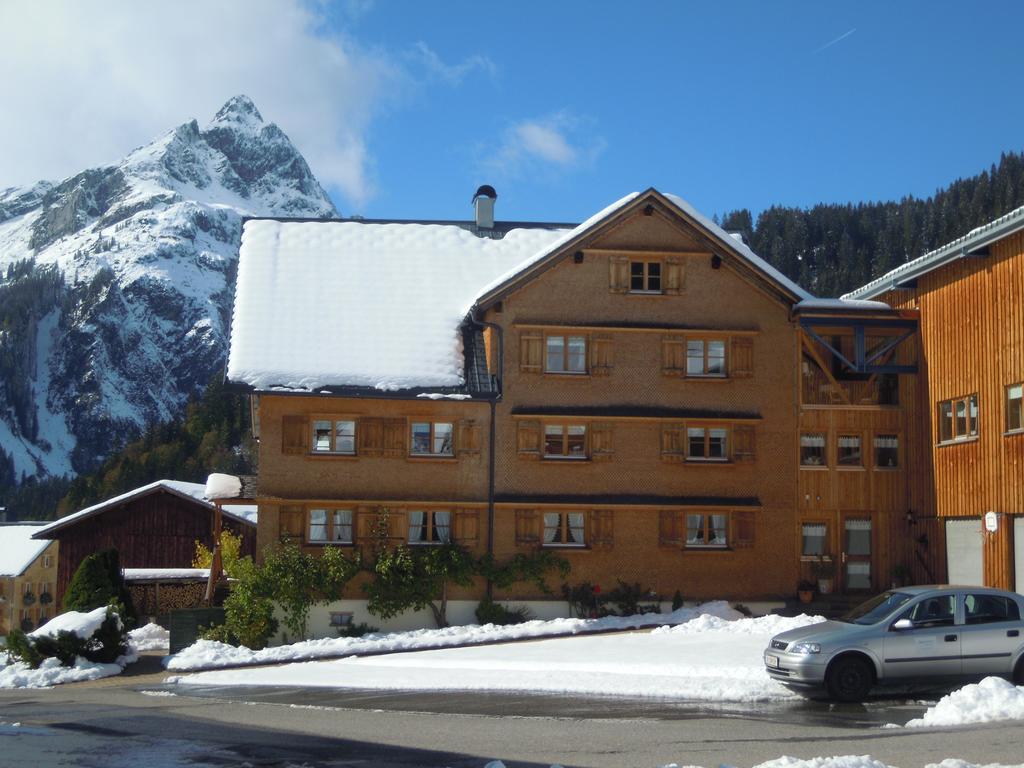 Sonnenhof Appartement Schröcken Buitenkant foto