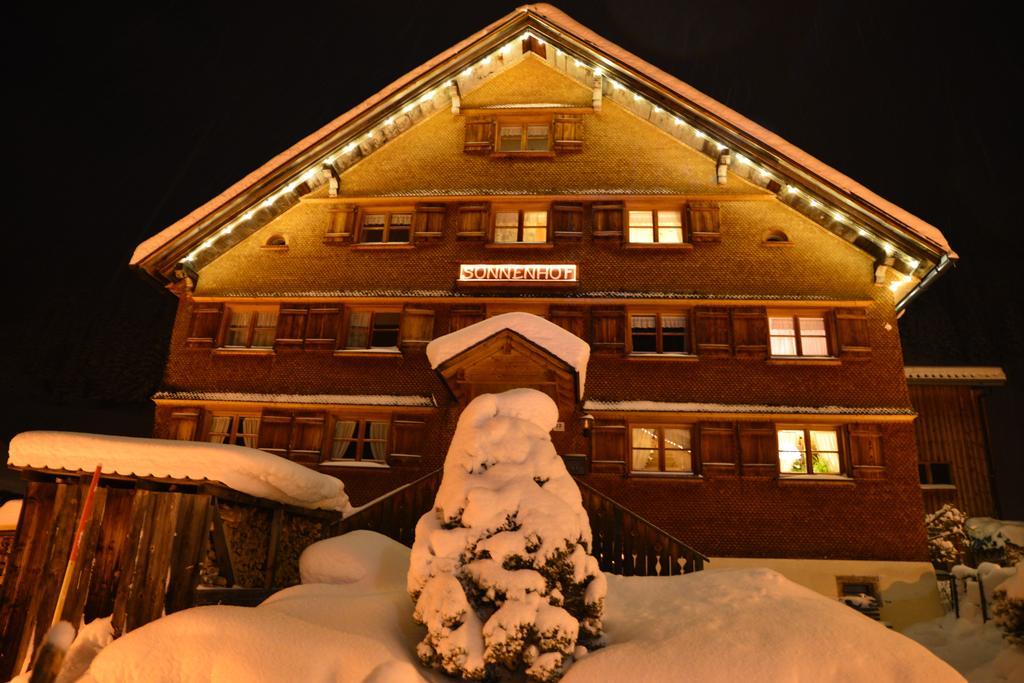 Sonnenhof Appartement Schröcken Buitenkant foto